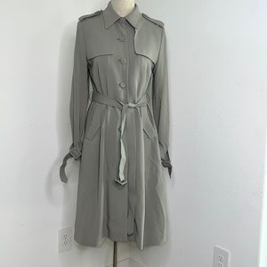 🔹 Frontrow x Jaybaek Couture Drama Collection Flared Trench Coat